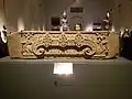 Floral lintel, 13th century BE (c. 8th century CE), from Watthana Nakhon District, Sa Kaeo Province