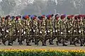 Bangladesh Army female soldiers in parade in 2016