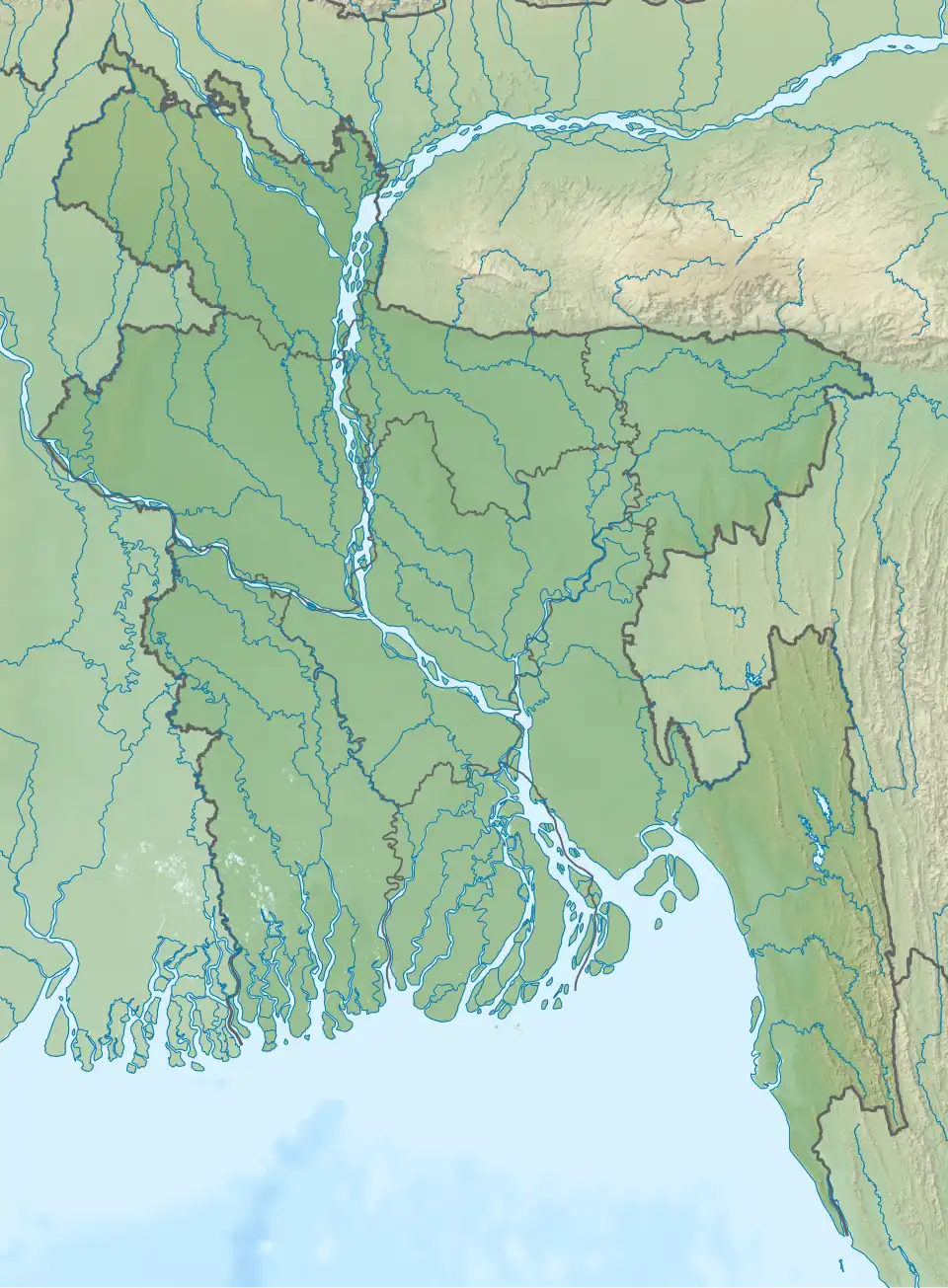 Dhaka is located in Bangladesh