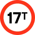 No vehicles over maximum gross weight shown