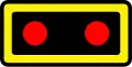 Rail crossing signals