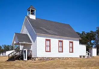 The historic Bangor Church in 2025
