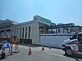 The currently inactive west building, 2024