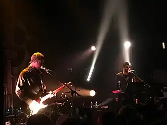 Banks & Steelz performing at Lincoln Hall, Chicago in 2016