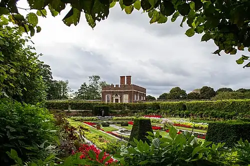 The banqueting house at Hampton Court Palace