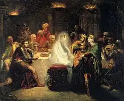 Banquo's Ghost, 1855, oil on canvas Museum of Fine Arts, Reims