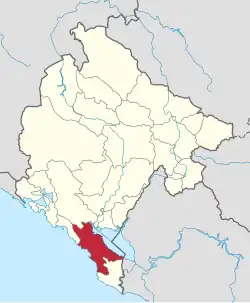 Bar Municipality in Montenegro