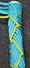 Five-strand Zigzag Ringbolt hitch (ABOK 3610)