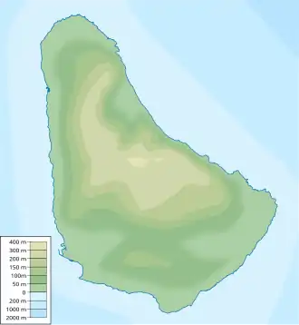 Bridgetown is located in Barbados
