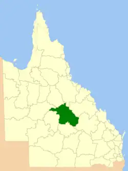 Location within Queensland