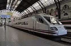 Renfe Class 490 in Barcelona França railway station