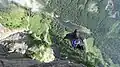 BASE Wingsuit Picture: Recent BASE wingsuit jump off Baring Mountain (September, 2010)