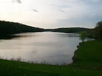 Lake waters