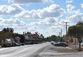 Main street of Barmedman