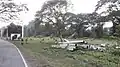 Cantonment road beside Barrackpore Racecourse railway station