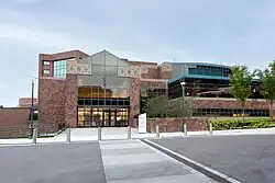 Exterior of UC Health's Barrett Building, located in Cincinnati, Ohio