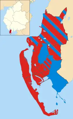 2015 results map