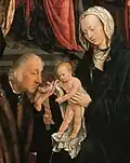 Detail of the Adoration of the Magi