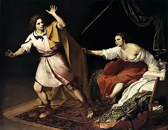 Joseph and Potiphar's Wife, c. 1640–1645, Gemäldegalerie Alte Meister, Kassel