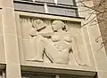 Elizabeth Wyn Wood's Bas Relief at Ryerson University in Toronto, Ontario.