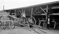 An OZET inventory base in Dzhankoi Raion, 1926
