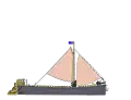 1954–1960: Motor barge