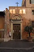 Side entrance