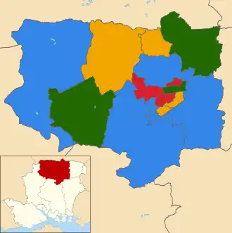 2022 results map