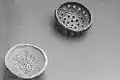 Sumer Gallery: Two pottery strainers