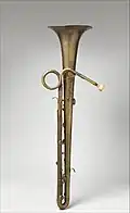 Photograph of an ophicleide