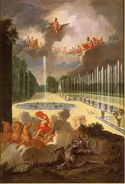 "Bassin du Dragon" by Jean Cotelle, ca. 1693