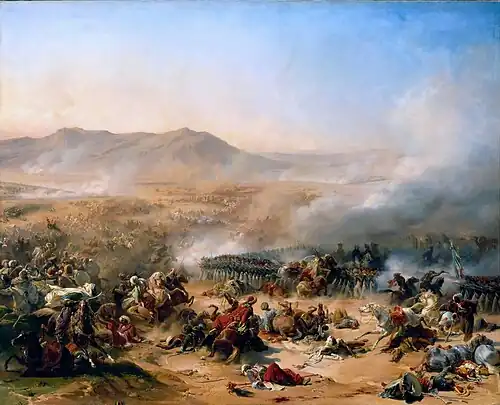 French campaign in Egypt and Syria against the Mamluks and Ottomans.