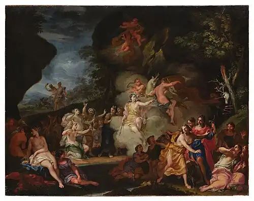 Bath of Diana, priv. col.