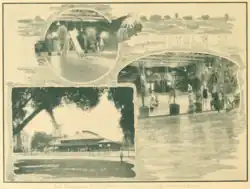 Bathing Pavilion at the Hotel Vendome c. 1900, San Jose