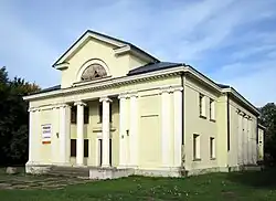 Stalin-era cinema building