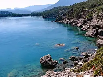 Beydağları Coastal National Park in Antalya, Turkey