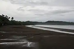 Baybay Boulevard experiencing a major storm surge during the onslaught of Bualoi in Eastern Samar.