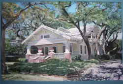 Elise Ippolito House Portrait - Bayshore Beautiful House