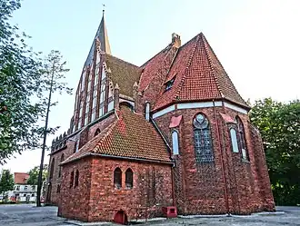 Outside view of the chancel