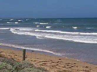 One of the many beaches at Ocean Grove