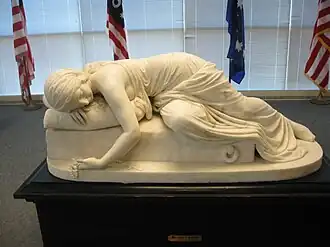 Risi as Beatrice Cenci in Beatrice Cenci by Harriet Hosmer