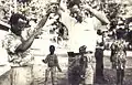 Casely-Hayford demonstrates puppets, 1968