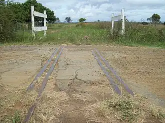 Former Beaudesert railway line, 2009