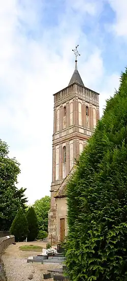 The church in Beaulieu