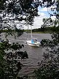 The river between Beaulieu and Bucklers Hard