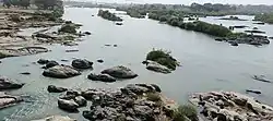Imagery of Kaduna river along Karji, Chikun