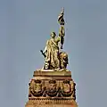 Alternative classical style, at the national monument, Plein 1813, The Hague.