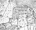 Plan of the Castle and its Defenses from 1622