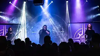 Before the Dawn performing in 2025