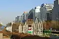 Beijing Financial Street seen from Fuxingmen